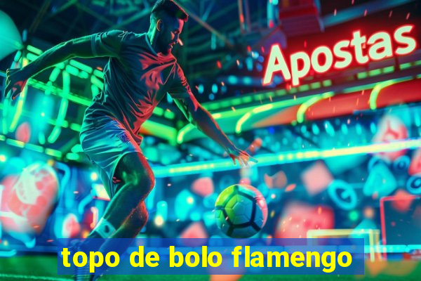 topo de bolo flamengo